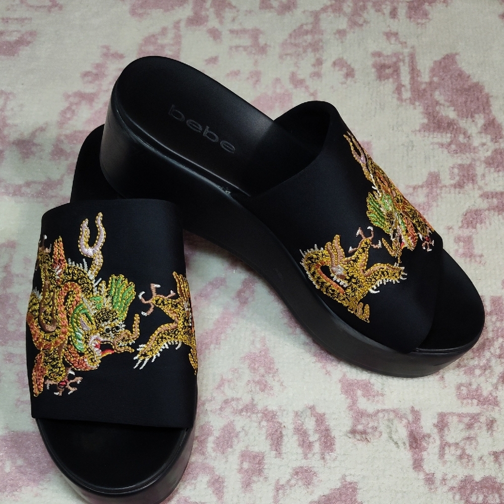 Bebe Platform Sandals